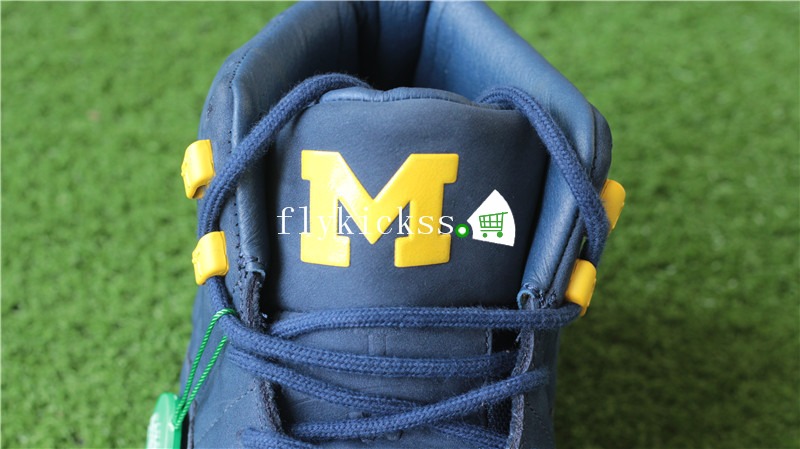 Authentic Air Jordan 12 Retro Michigan